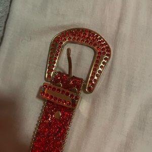 RED BB BELT